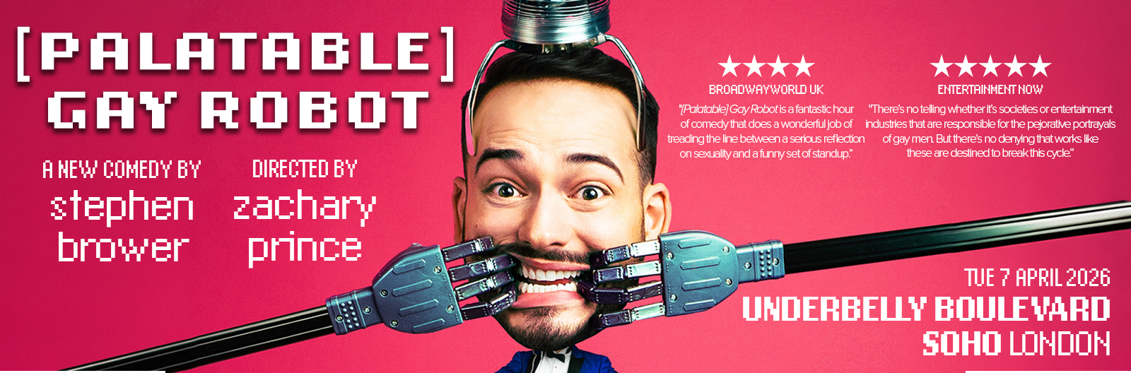 Stephen Brower: Palatable Gay Robot